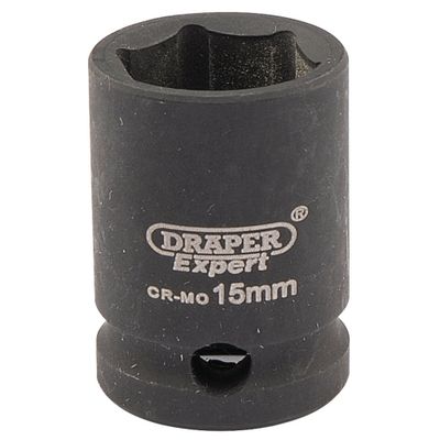Draper Expert 06875 Expert Hi-Torq® 6 Point Impact Socket 3/8in Sq. Dr. 15Mm each