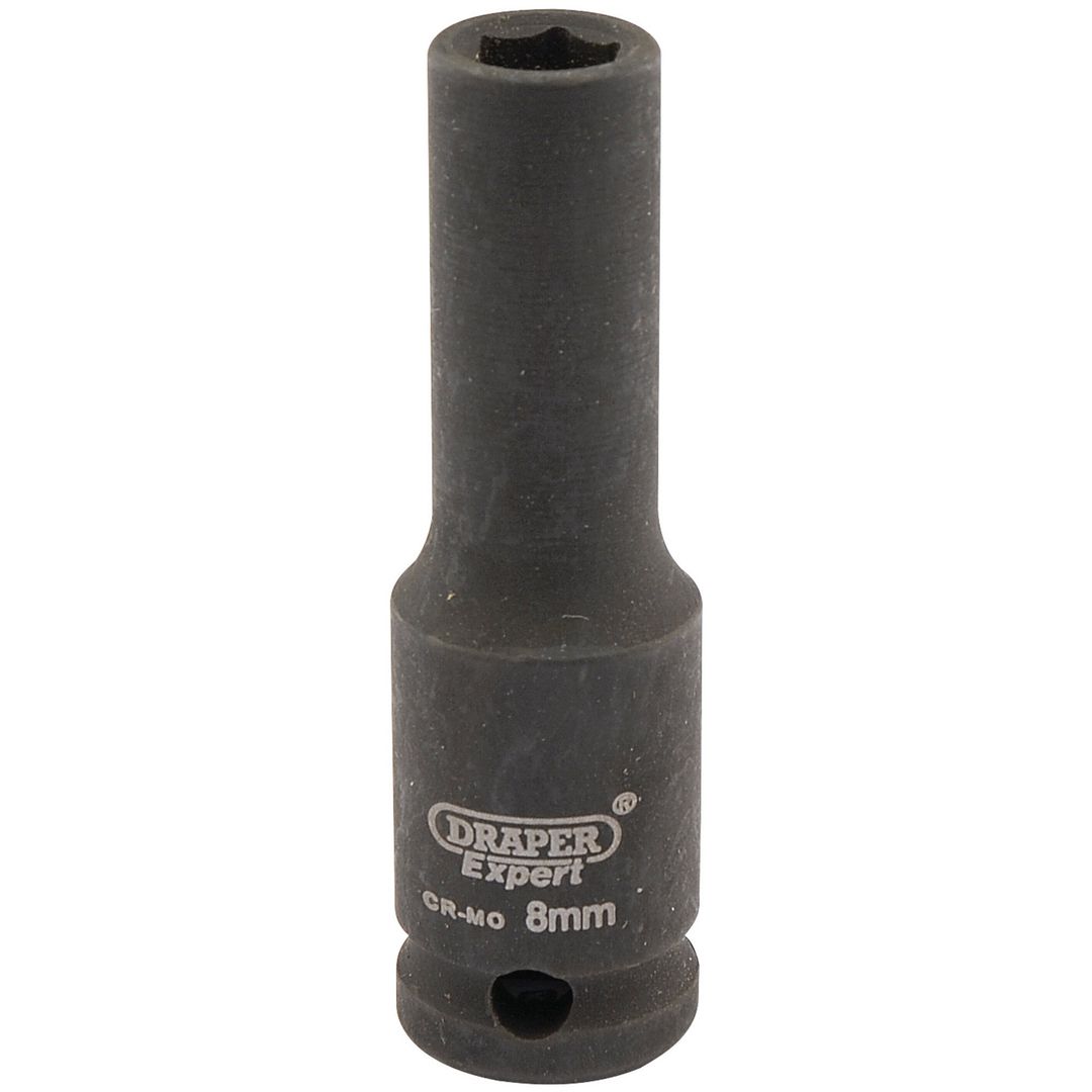 Draper Expert 06881 Expert Hi-Torq® 6 Point Deep Impact Socket 3/8in Sq. Dr. 8Mm each - Image 1
