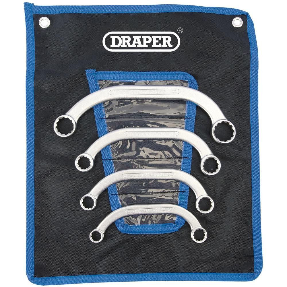 Draper 07210 Half Moon Obstruction Ring Spanner Set (4 Piece) per set - Image 1