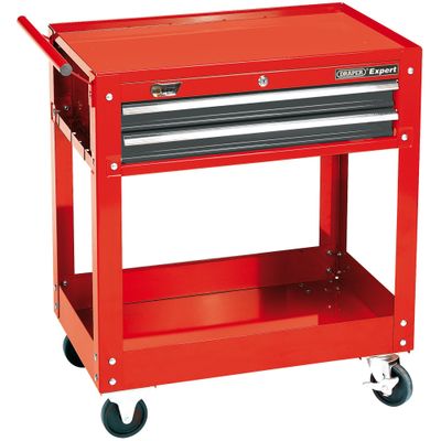 Draper Expert 07635 Expert 2 Level Tool Trolley With Two Drawers each