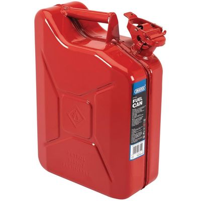 Draper 07741 Steel Fuel Can 10L Red each