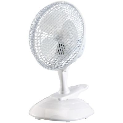 Draper 08710 230V Clip-On Desk Fan 6in/150Mm 15W each