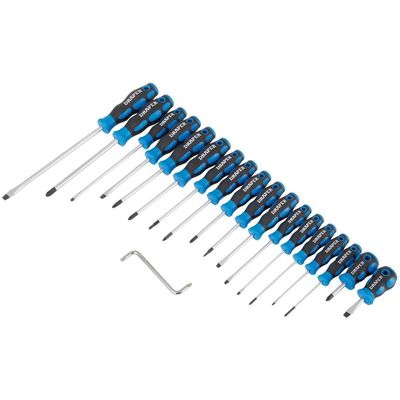 Draper 09548 Soft Grip Screwdriver Set (19 Piece) per set