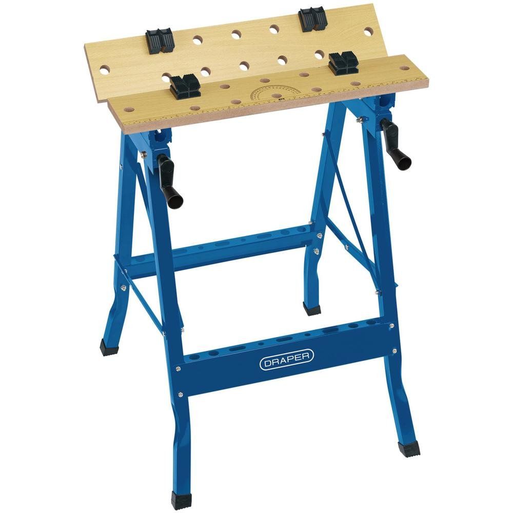 Draper 09951 Tilt & Clamp Fold Down Workbench 600Mm each - Image 1