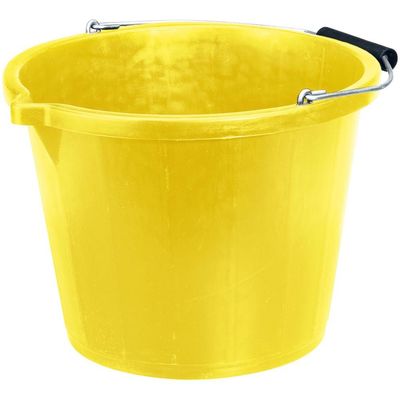 Draper 10636 Bucket 14.8L Yellow each