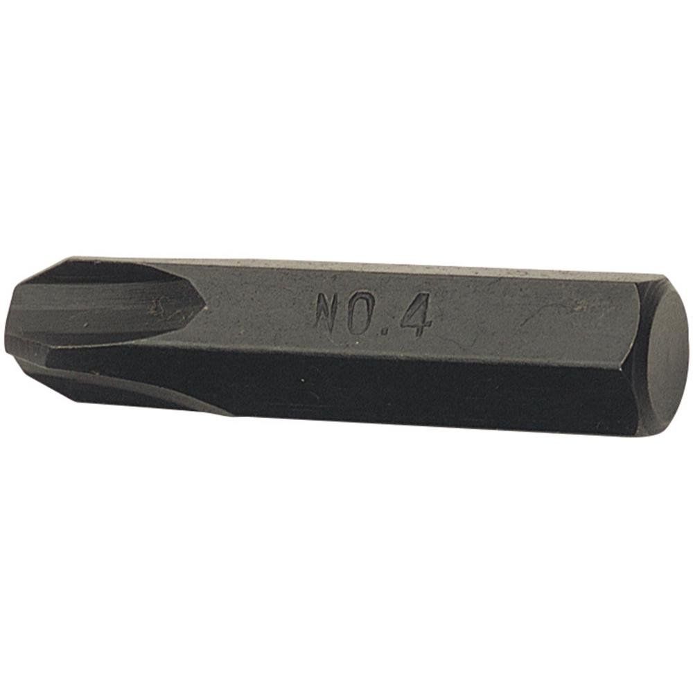 Draper 10820 Cross Slot Impact Screwdriver Bit No.4 each - Image 1