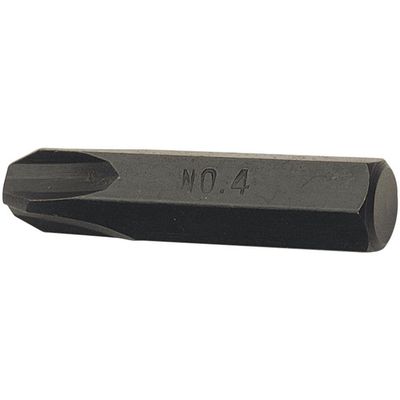 Draper 10820 Cross Slot Impact Screwdriver Bit No.4 each