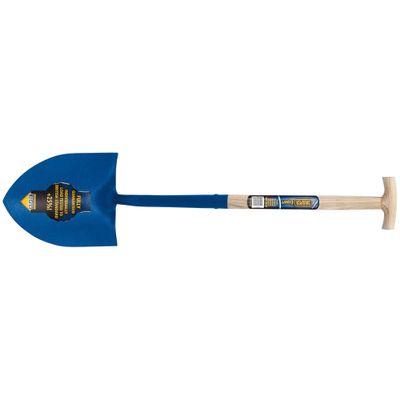 Draper Expert 10875 Solid Forged Round Mouth T-Handle Shovel With Ash Shaft each
