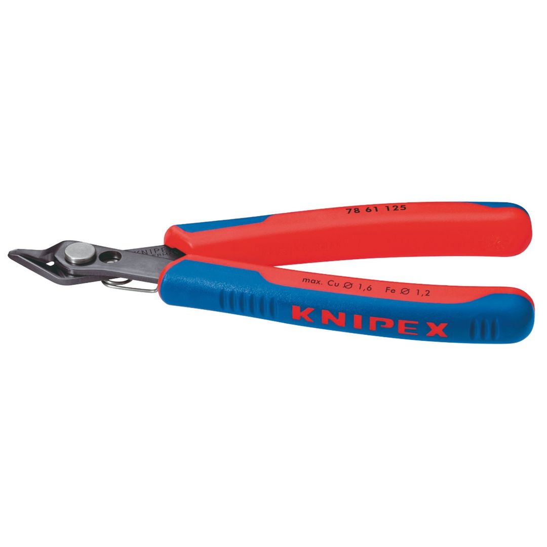 Knipex 12306 78 61 125 Sbe Spring Steel Electronics Super-Knips 125Mm each - Image 1