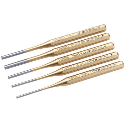 Draper Expert 13041 Octagonal Parallel Pin Punch Set (5 Piece) per set