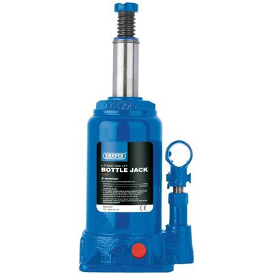 Draper 13107 High Lift Hydraulic Bottle Jack 4 Tonne each