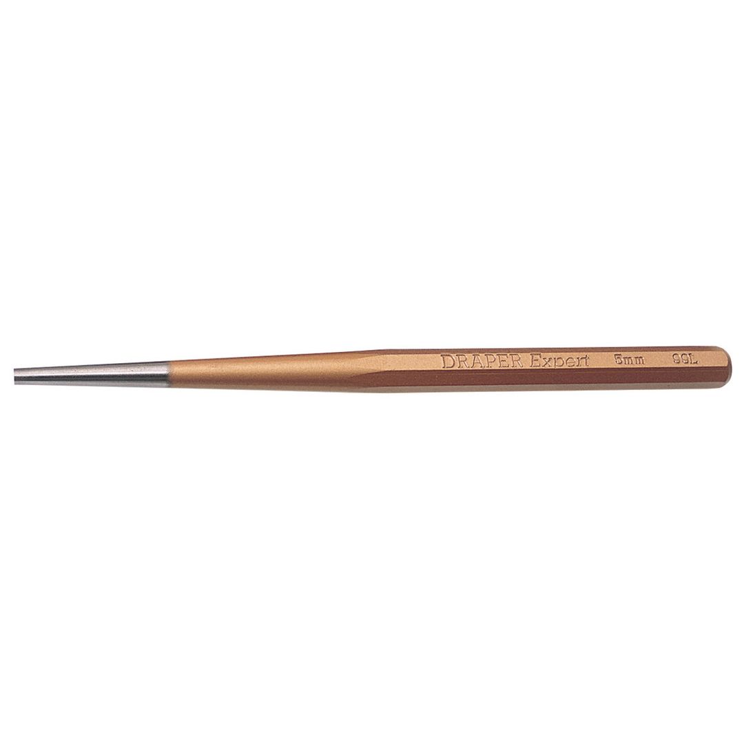 Draper Expert 13416 Long Taper Pin Punch 5 X 225Mm each - Image 1