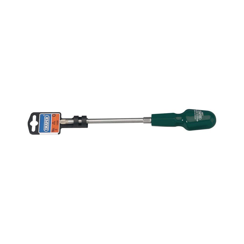 Draper 14088 Pz Type Cabinet Pattern Screwdriver No.3 X 150Mm each - Image 1