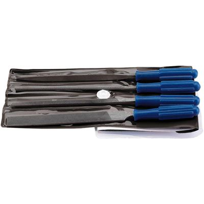 Draper 14184 Warding File Set With Handles 100Mm (4 Piece) per set