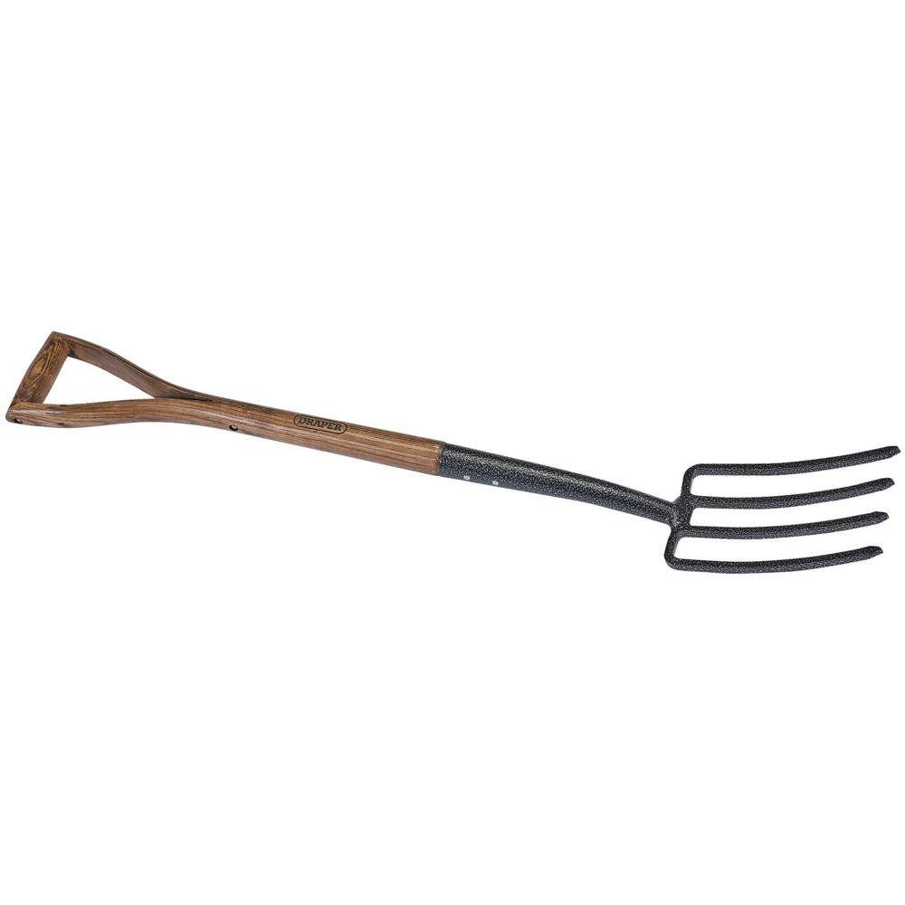 Draper 14304 Carbon Steel Border Fork With Ash Handle each 1 - Image 1
