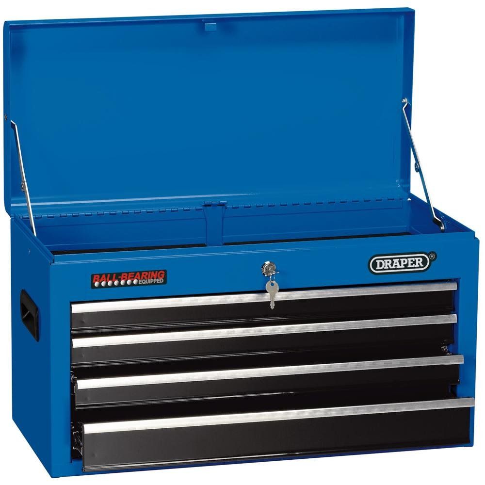 Draper 14589 Tool Chest 4 Drawer 26in Blue each - Image 1