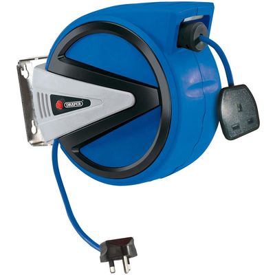 Draper 15051 230V Retractable Electric Cable Reel 10M each