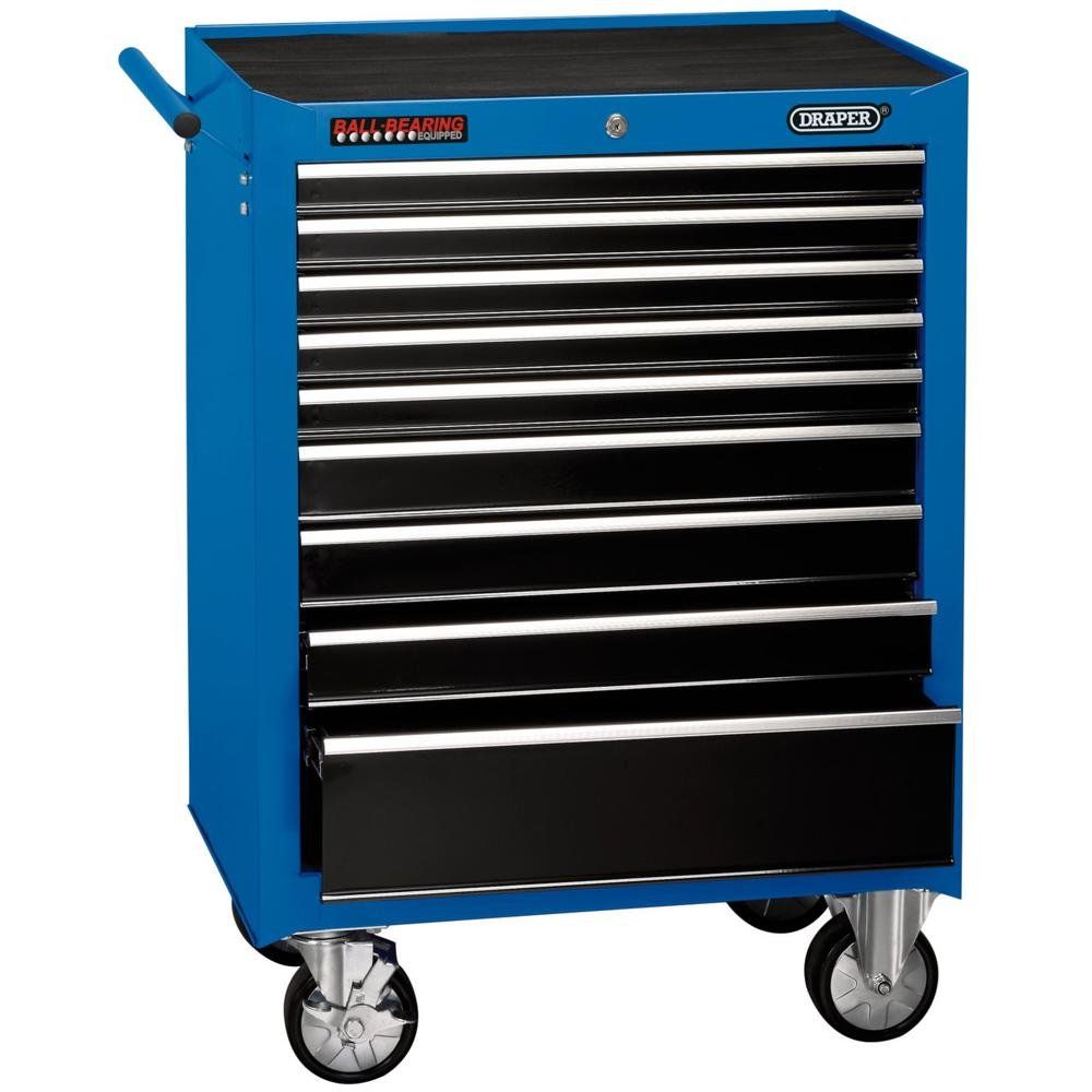 Draper 15110 Roller Tool Cabinet 9 Drawer 26in Blue each - Image 1