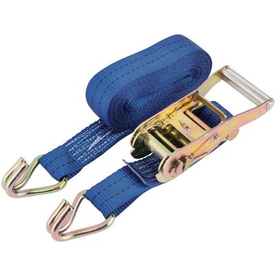 Draper 16263 Heavy Duty Ratcheting Tie Down Straps 6M X 38Mm 750Kg each