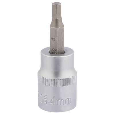 Draper Expert 16282 Socket With Hexagonal Bit 3/8in Sq. Dr. 4Mm each