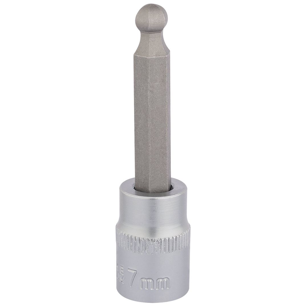 Draper Expert 16290 Ball End Hexagonal Socket Bits 3/8in Sq. Dr. 7Mm each - Image 1