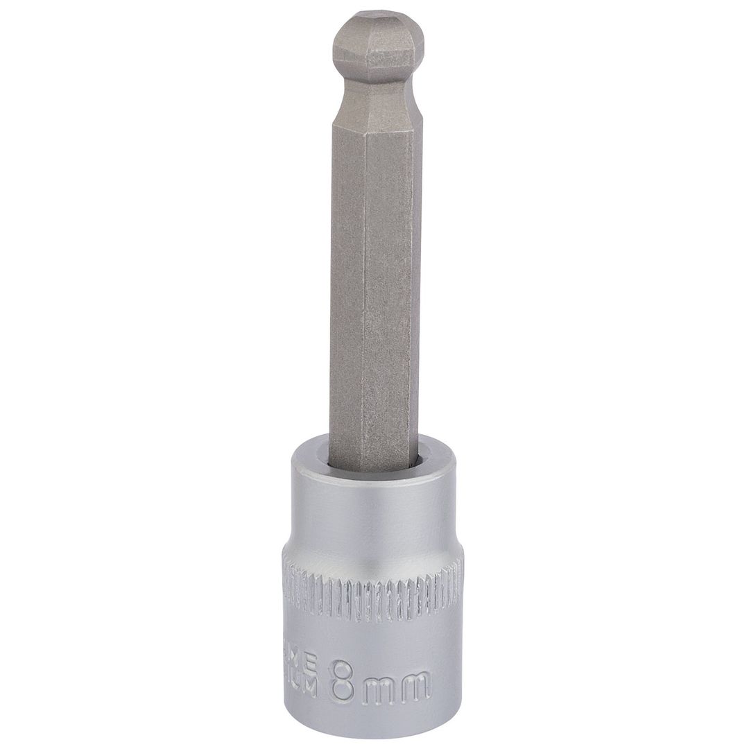 Draper Expert 16291 Ball End Hexagonal Socket Bits 3/8in Sq. Dr. 8Mm each - Image 1