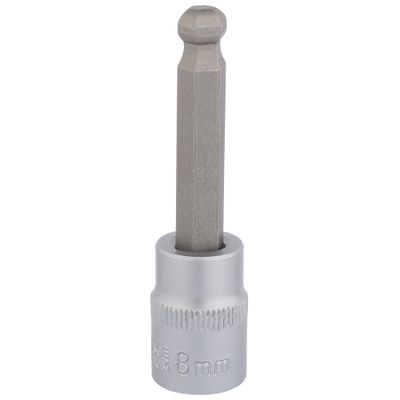 Draper Expert 16291 Ball End Hexagonal Socket Bits 3/8in Sq. Dr. 8Mm each