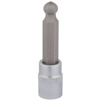 Draper Expert 16292 Ball End Hexagonal Socket Bits 3/8in Sq. Dr. 9Mm each