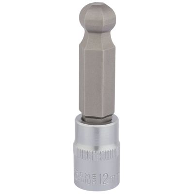 Draper Expert 16295 Ball End Hexagonal Socket Bits 3/8in Sq. Dr. 12Mm each