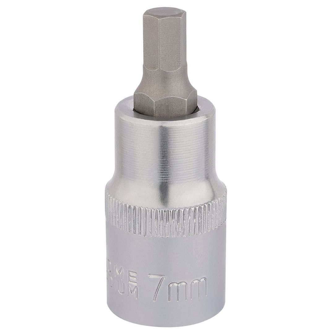 Draper Expert 16300 Hexagonal Socket Bits 1/2in Sq. Dr. 7Mm each - Image 1