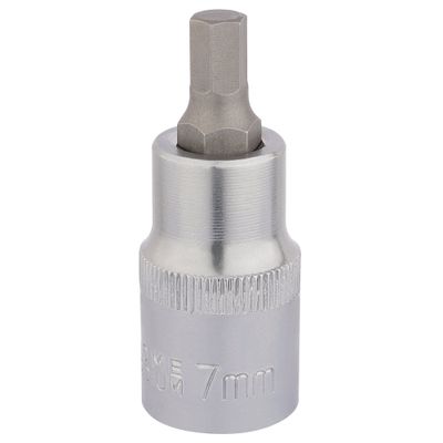 Draper Expert 16300 Hexagonal Socket Bits 1/2in Sq. Dr. 7Mm each