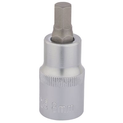 Draper Expert 16302 Hexagonal Socket Bits 1/2in Sq. Dr. 8Mm each