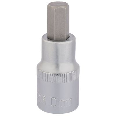 Draper Expert 16303 Hexagonal Socket Bits 1/2in Sq. Dr. 10Mm each