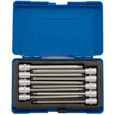 Draper Expert 16311 Draper Tx-Star® Long Socket Bit Set 3/8in Sq. Dr. 150Mm (10 Piece) per set
