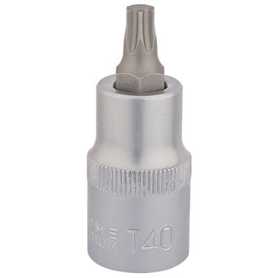 Draper Expert 16312 Draper Tx-Star® Socket Bit 1/2in Sq. Dr. T40 X 55Mm each