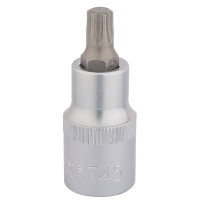 Draper Expert 16315 Draper Tx-Star® Socket Bit 1/2in Sq. Dr. T45 X 55Mm each