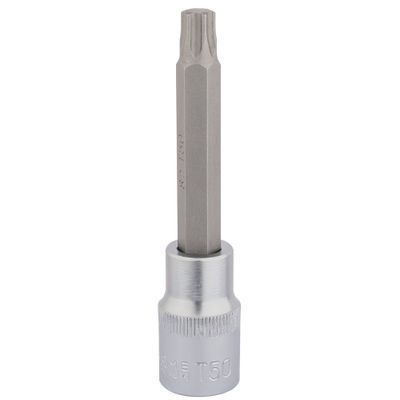 Draper Expert 16318 Draper Tx-Star® Socket Bit 1/2in Sq. Dr. T50 X 100Mm each
