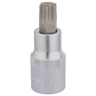 Draper Expert 16319 Draper Tx-Star® Socket Bit 1/2in Sq. Dr. T55 X 55Mm each