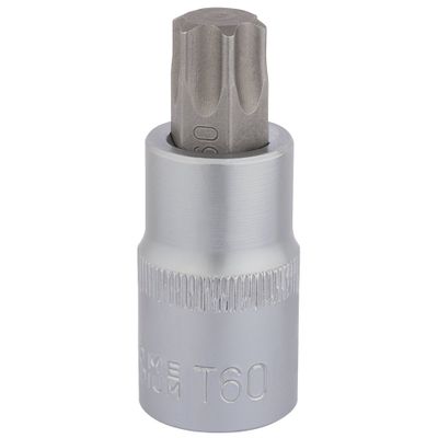 Draper Expert 16323 Draper Tx-Star® Socket Bit 1/2in Sq. Dr. T60 X 55Mm each