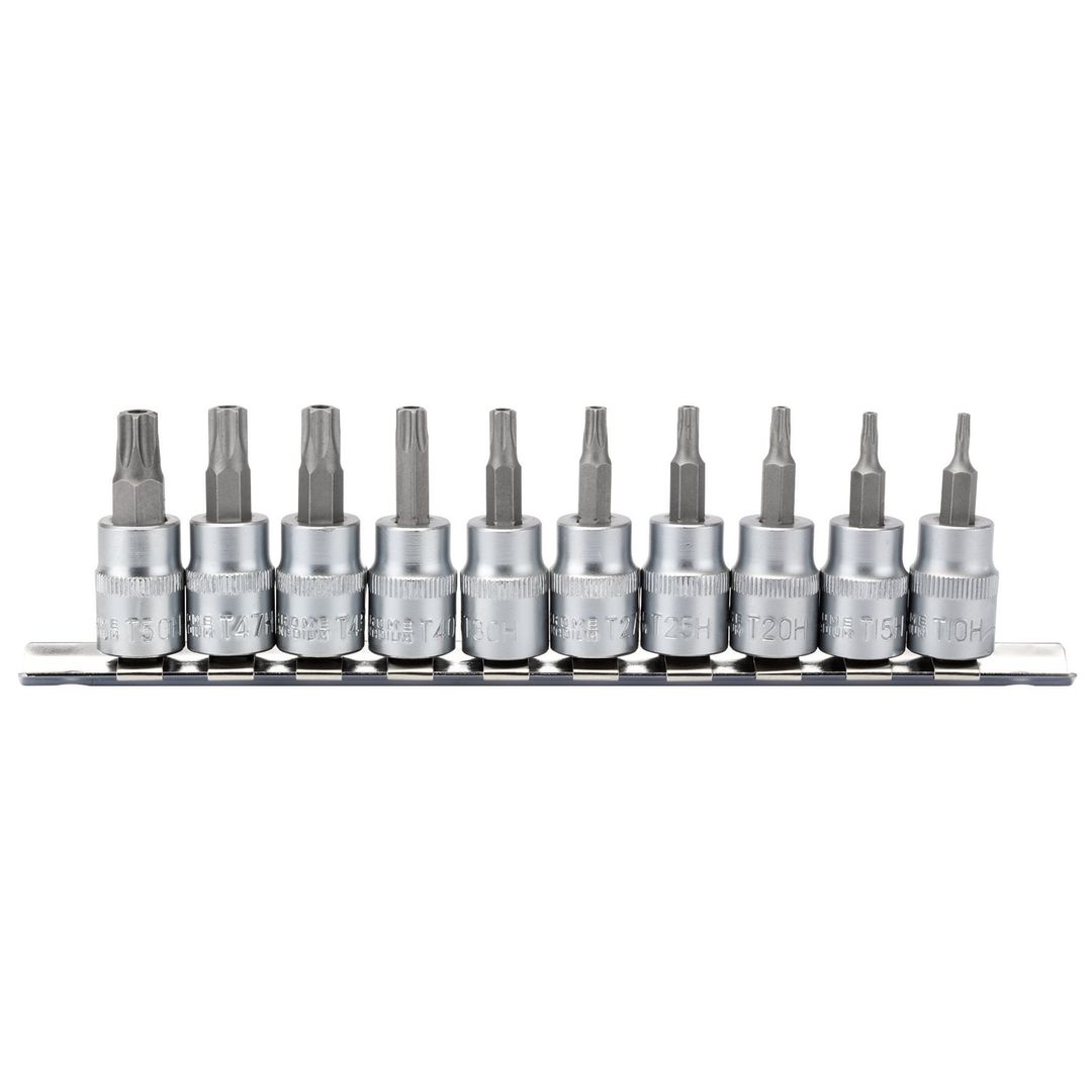Draper Expert 16332 Draper Tx-Star® Security Socket Bit Set 3/8in Sq. Dr. 48Mm (10 Piece) per set - Image 1