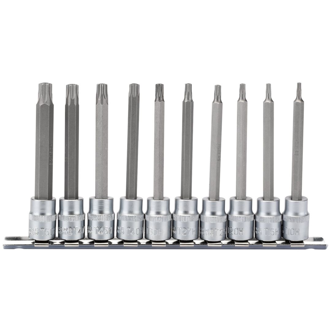Draper Expert 16333 Draper Tx-Star® Security Socket Bit Set 3/8in Sq. Dr. (10 Piece) per set - Image 1