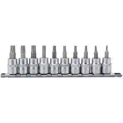 Draper Expert 16339 Draper Tx-Star® Plus Socket Bit Set 3/8in Sq. Dr. 48Mm (10 Piece) per set