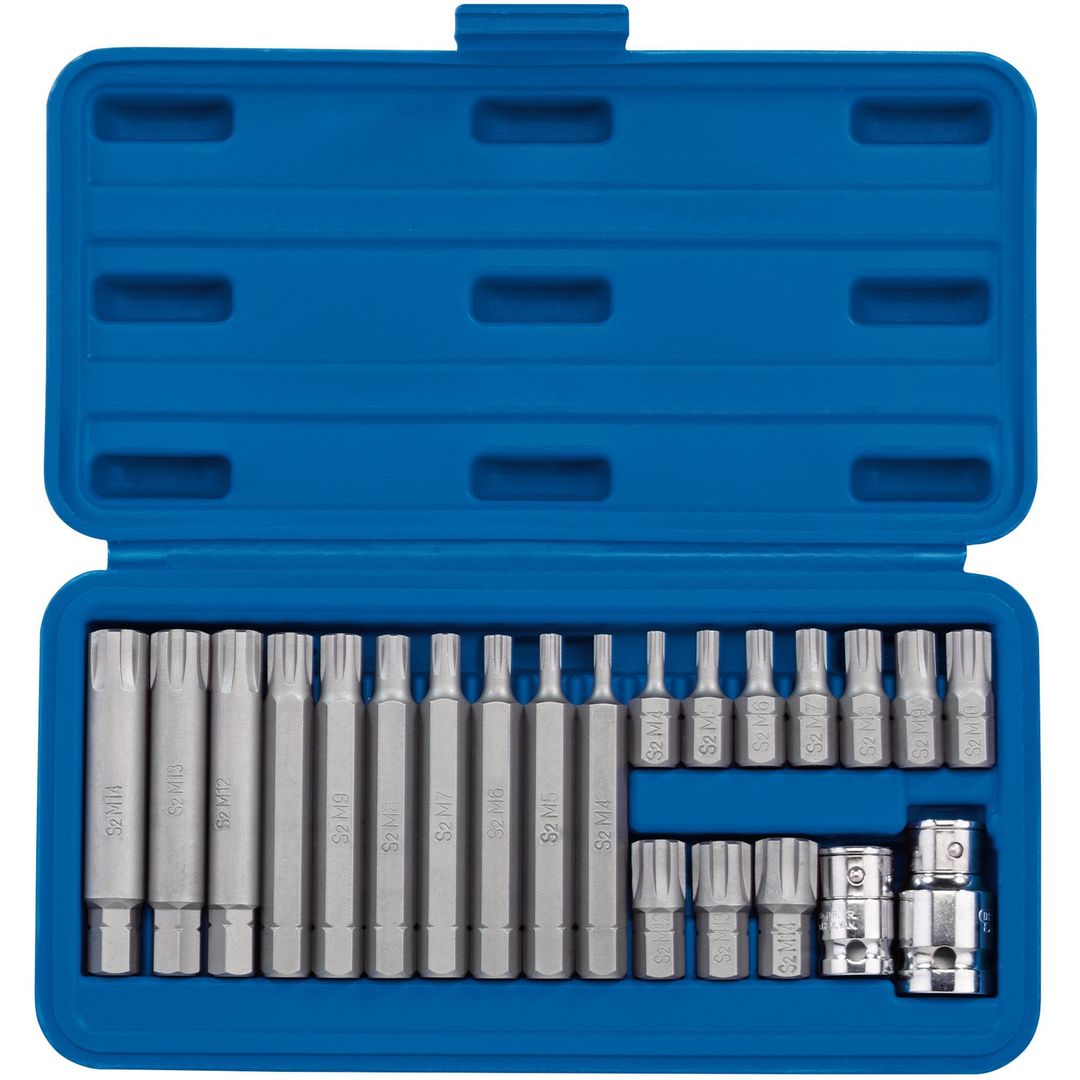 Draper Expert 16347 Ribe® 3/8 Socket And Bit Set 1/2in Sq. Dr. (22 Piece) per set - Image 1