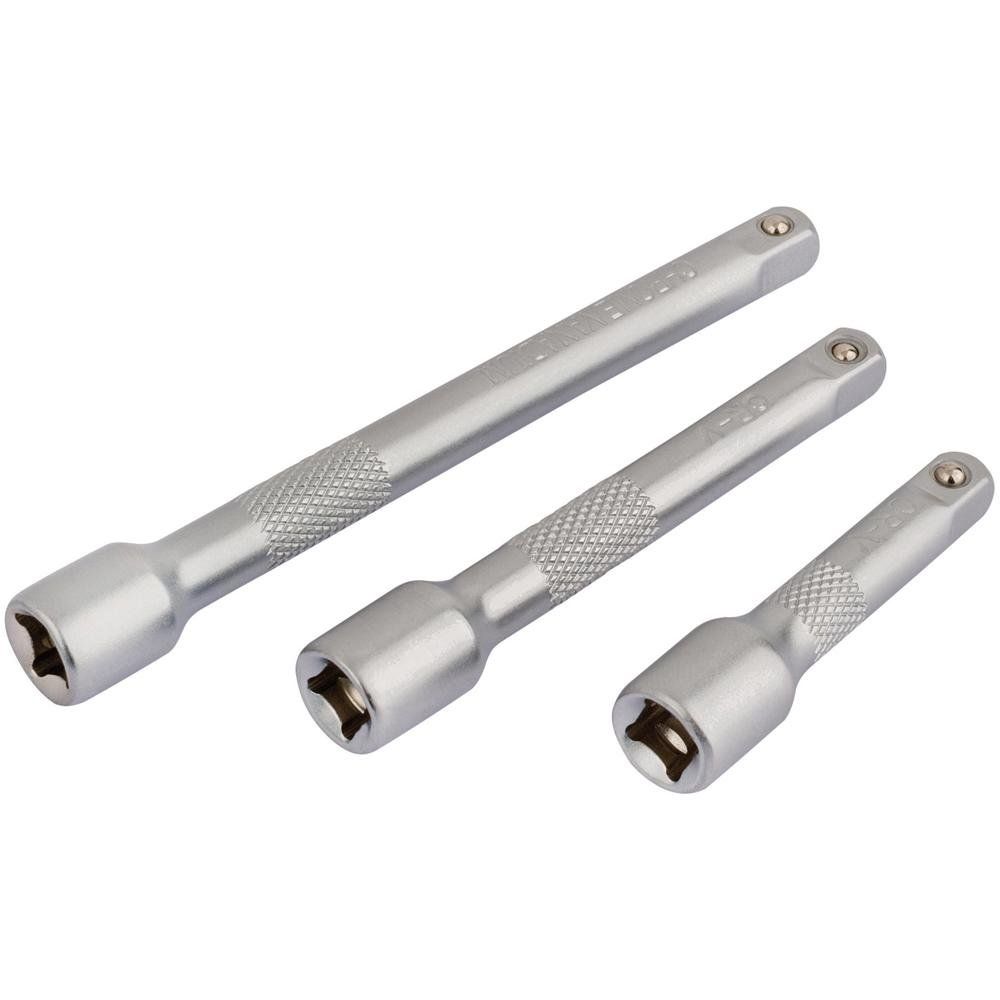 Draper 16424 Extension Bar Set 1/4in Sq. Dr. (3 Piece) per set - Image 1