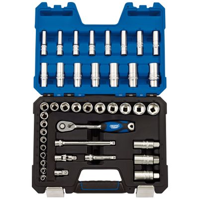 Draper Expert 16451 Metric Socket Set 3/8in Sq. Dr. (42 Piece) per set