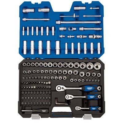 Draper Expert 16461 Metric Socket Set 1/4in 3/8in And 1/2in Sq. Dr. (149 Piece) per set