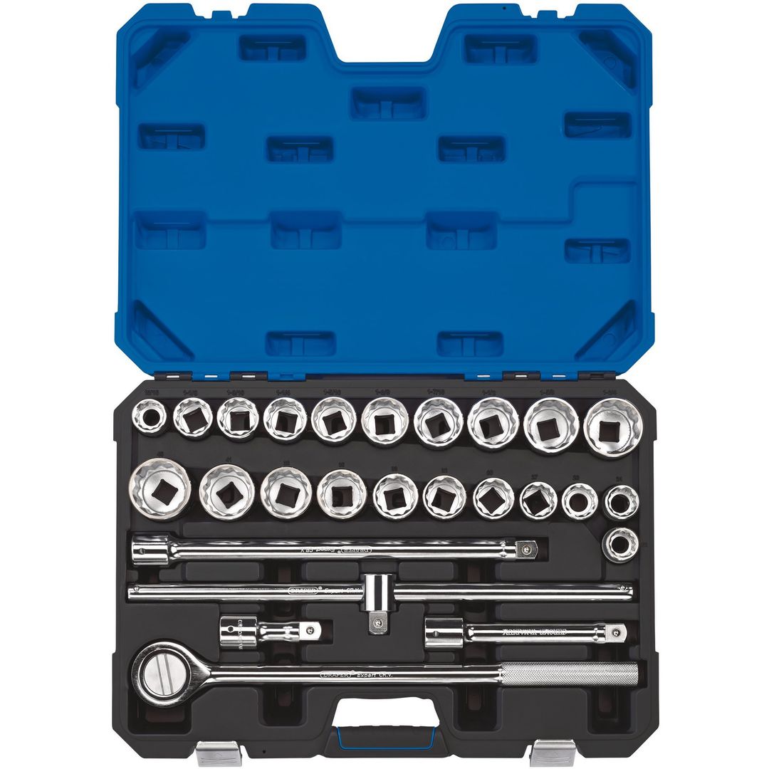 Draper Expert 16484 Combined Mm/Af Socket Set 3/4in Sq. Dr. (26 Piece) per set - Image 1