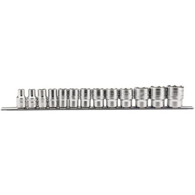 Draper Expert 16498 Imperial Socket On A Metal Rail 1/2in Sq. Dr. (13 Piece) per set