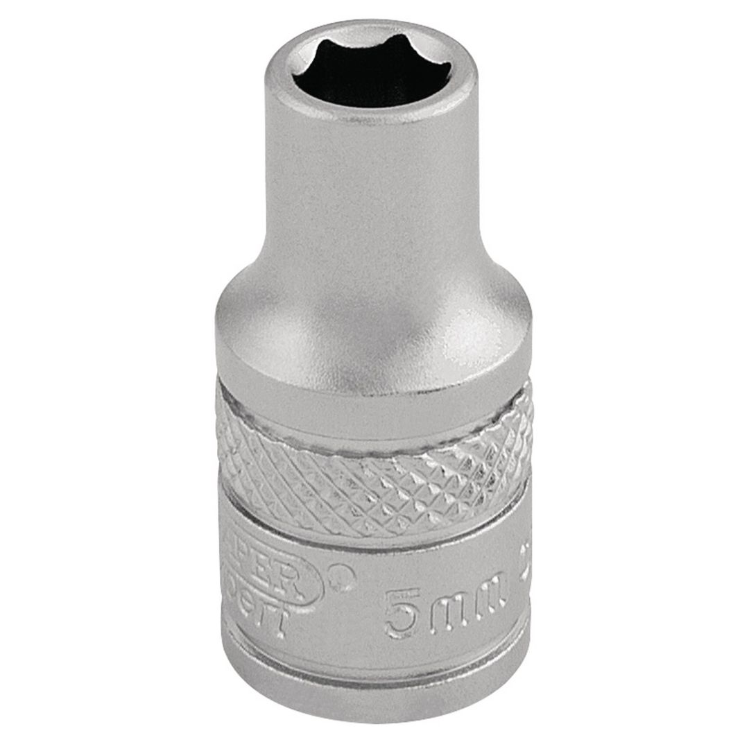 Draper Expert 16508 Socket 1/4in Sq. Dr. 5Mm each - Image 1