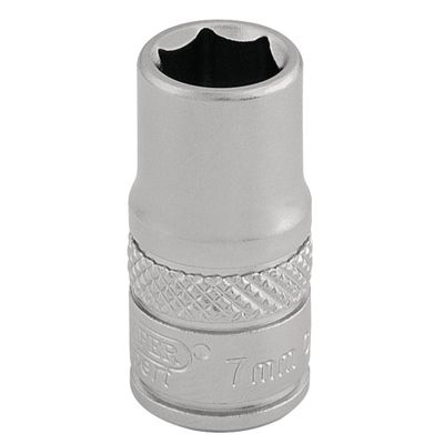 Draper Expert 16511 Socket 1/4in Sq. Dr. 7Mm each